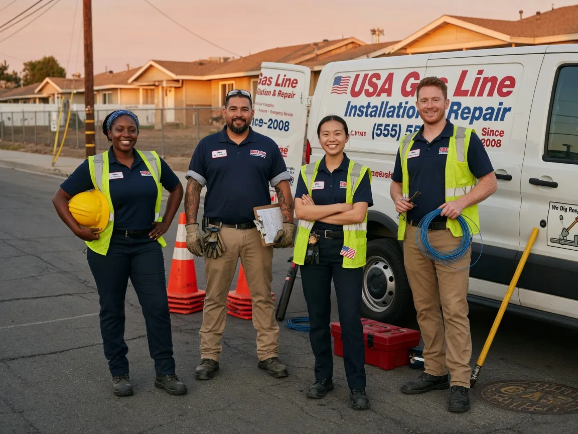 Gas Line Installation company in Harrisonville, MO